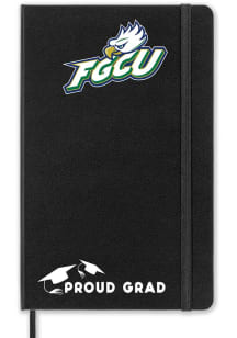 Florida Gulf Coast Eagles Proud Grad team logo Notebook and Folder - Black