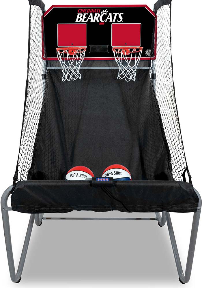 バラ売り可 スマイル ハンドアウト BLACK Cincinnati Bearcats Pop-A-Shot Dual Shot Basketball