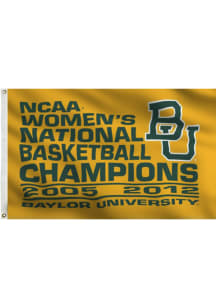 Baylor Bears 3x5 Gold National Champions Green Silk Screen Grommet Flag
