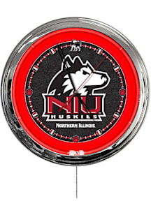 Northern Illinois Huskies Multi Color LED Wall Clock