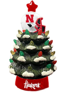 Nebraska Cornhuskers LED Xmas Tree Decor