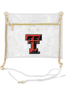 Texas Tech Red Raiders Flat Womens Clear Tote