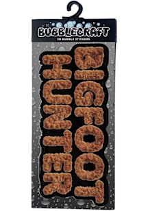 Colorado Bigfoot Hunter Bubble Stickers - Brown