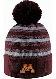 LogoFit Minnesota Golden Gophers Dark Grey Doc Marled Mens Knit Hat