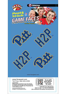 Pitt Panthers 4pk Waterless Tattoo