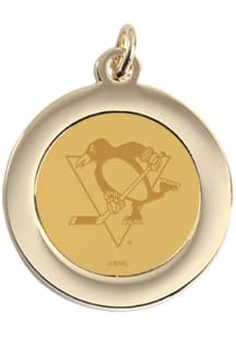 CSI Pittsburgh Penguins Gold Pendant Womens Necklace
