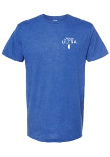 RALLY Blue Golf Logo Short Sleeve Fashion T Shirt