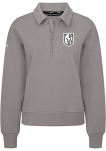 Levelwear Vegas Golden Knights Womens Grey Canmore Chenille Logo Medium Weight Jacket