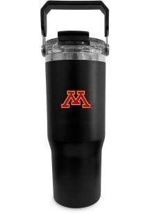 Black Minnesota Golden Gophers Bucket Stainless Steel Tumbler