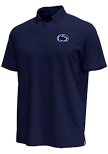 Under Armour Penn State Nittany Lions Mens Navy Blue Icon Short Sleeve Polo
