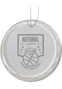 Florida Gators 2025 National Champions Glass Ornament