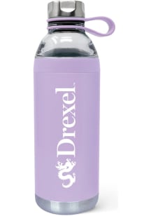 Lavender Drexel Dragons Team Logo Stainless Steel Bottle