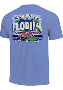 Florida Gators Youth Light Blue The Swamp Comfort Colors Short Sleeve T-Shirt