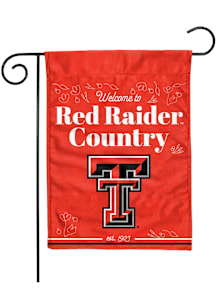 Texas Tech Red Raiders Double Sided Garden Flag - Red