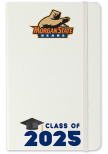 Morgan State Bears Class of 25 team logo Notebook and Folder - White