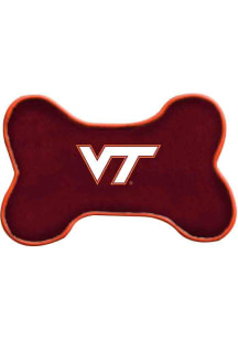 VA TECH MAROON 8in Squeak Bone TOY