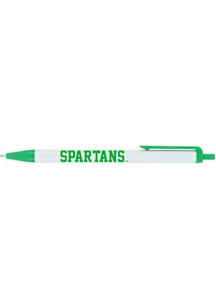 Michigan State Spartans Biz Click Stick Single Pen - Green