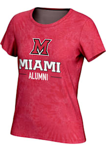 ProSphere Miami RedHawks Womens Red Alumni Short Sleeve T-Shirt