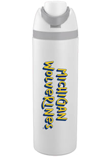 Michigan Wolverines 24oz Oahu Stainless Steel Bottle - White