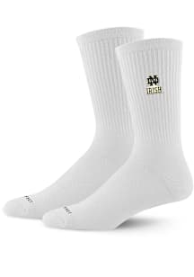 Notre Dame Fighting Irish Team Logo Mens Crew Socks
