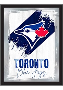 Toronto Blue Jays Paint Brush Hanging Back Bar Mirror
