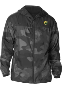 Columbia Baylor Bears Mens Black Heat Seal Camo Flash Challenger Light Weight Jacket