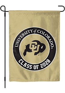 Colorado Buffaloes Class of 2028 Garden Flag - Black