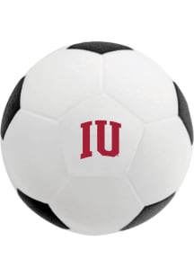 Indiana Hoosiers White Soccer Ball Stress ball