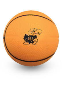 Kansas Jayhawks Orange Basketball Stress ball