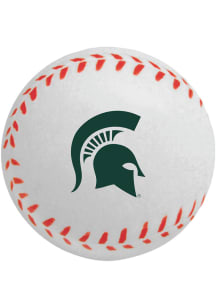 Michigan State Spartans White Baseball Stress ball