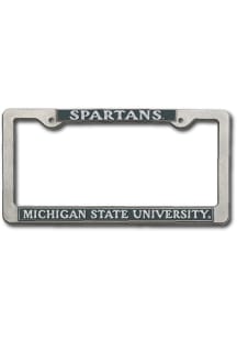 Michigan State Spartans Pewter License Frame