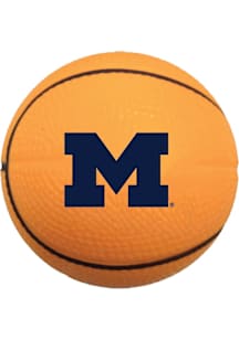 Jardine Michigan Wolverines Orange Basketball Stress ball
