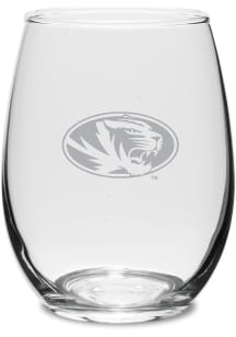 Missouri Tigers 21oz Stemless Wine Glass