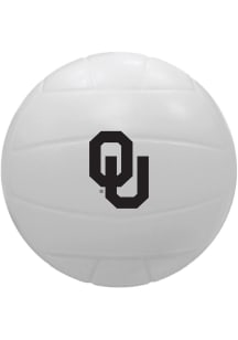 Oklahoma Sooners White Volleyball Stress ball