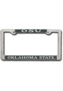 Oklahoma State Cowboys Pewter License Frame