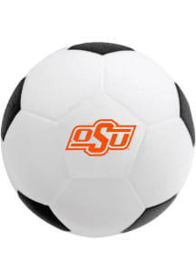 Oklahoma State Cowboys White Soccer Ball Stress ball