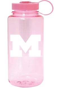 Michigan Wolverines 32oz Pink Nalgene Water Bottle