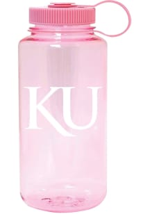 Kansas Jayhawks 32oz Pink Nalgene Water Bottle