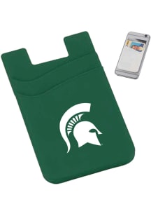 Green Michigan State Spartans Dual Pocket Phone Wallets