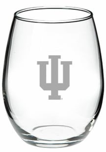 Red Indiana Hoosiers 21oz Stemless Wine Glass