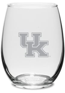 Kentucky Wildcats 21oz Stemless Wine Glass