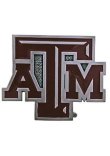 Texas A&amp;M Aggies Pewter Car Emblem - Maroon