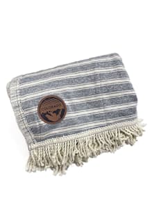 Colorado Wordmark Festival Sherpa Fleece Blanket - Blue