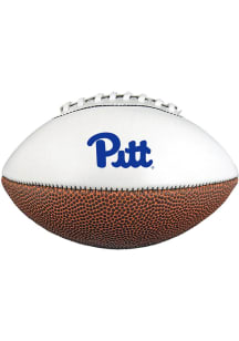 Blue Pitt Panthers Mini Mascot Autograph Football