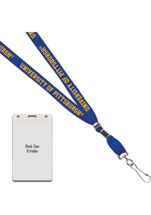 Pitt Panthers Blue Card Lanyard