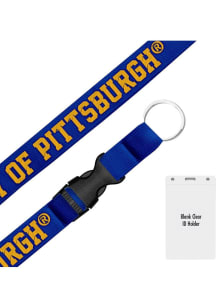 Pitt Panthers Blue 3&quot; Lanyard