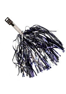 Navy Shimmer Pom Poms