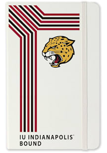 IUPUI Jaguars School Bound team logo Notebook and Folder - White