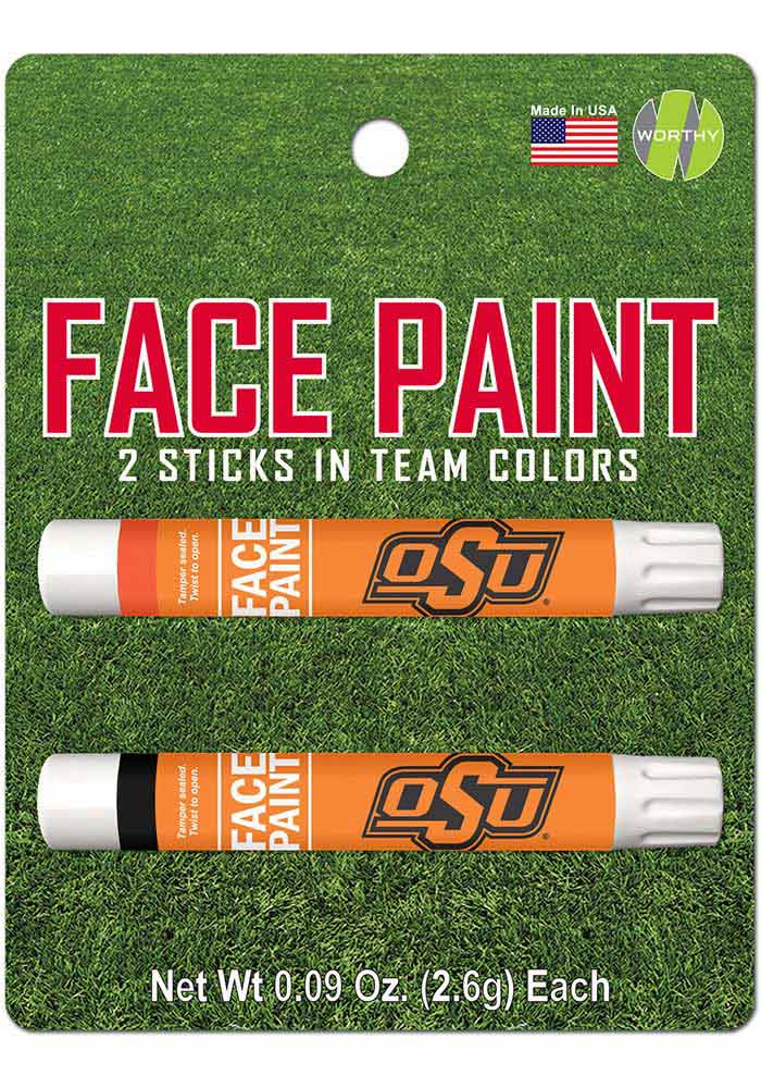 Oklahoma State Cowboys 2 Pack Team Color Face Paint
