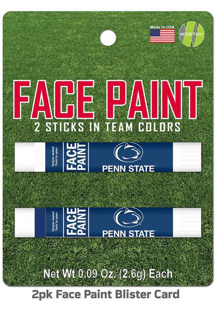 Penn State Nittany Lions 2 Pack Team Color Face Paint